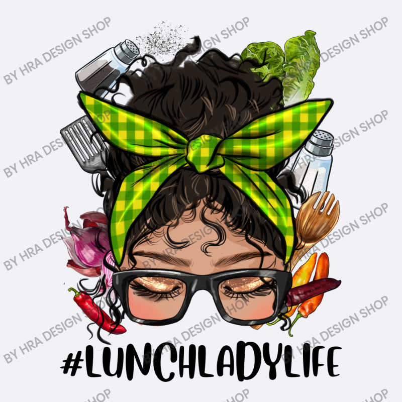 Latina Messy Bun Lunch Lady Life Trucker Cap by HRA Design Shop | Artistshot