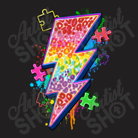 Lightning Bolt Autism T-shirt | Artistshot