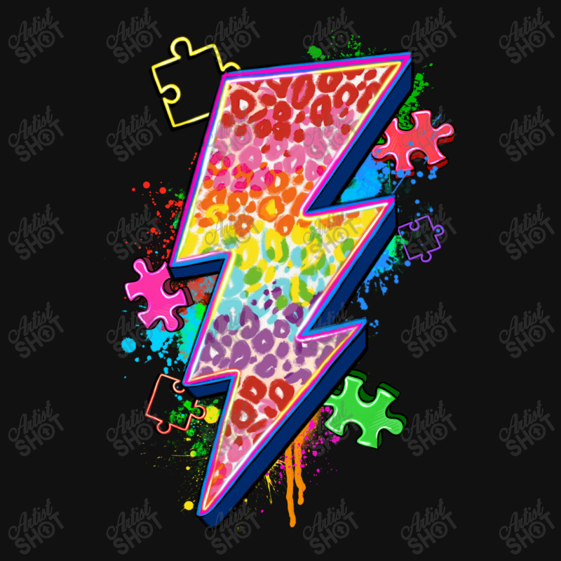 Lightning Bolt Autism Rear Car Mat | Artistshot