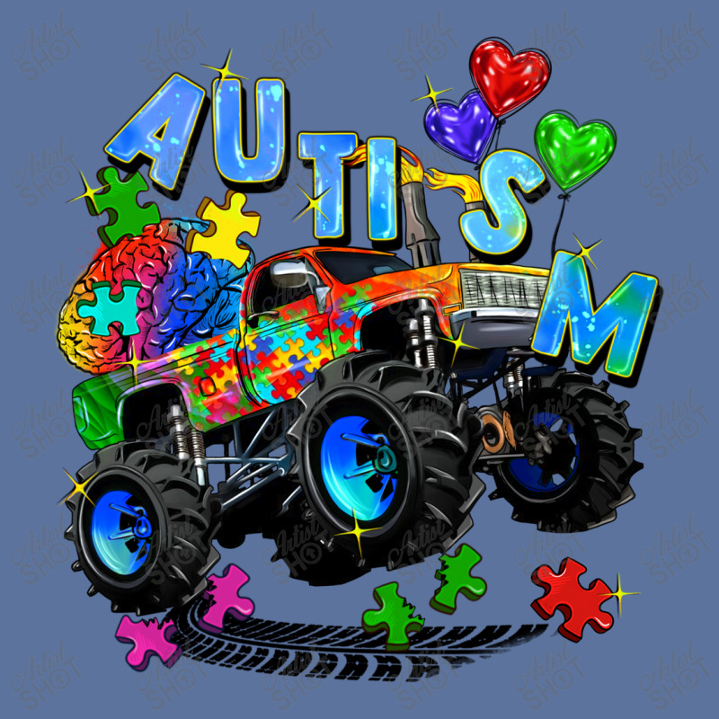 Monster Truck Autism Lightweight Hoodie | Artistshot