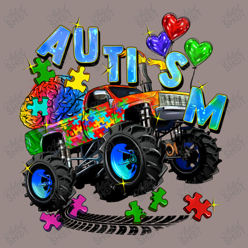 Monster Truck Autism Vintage T-shirt | Artistshot