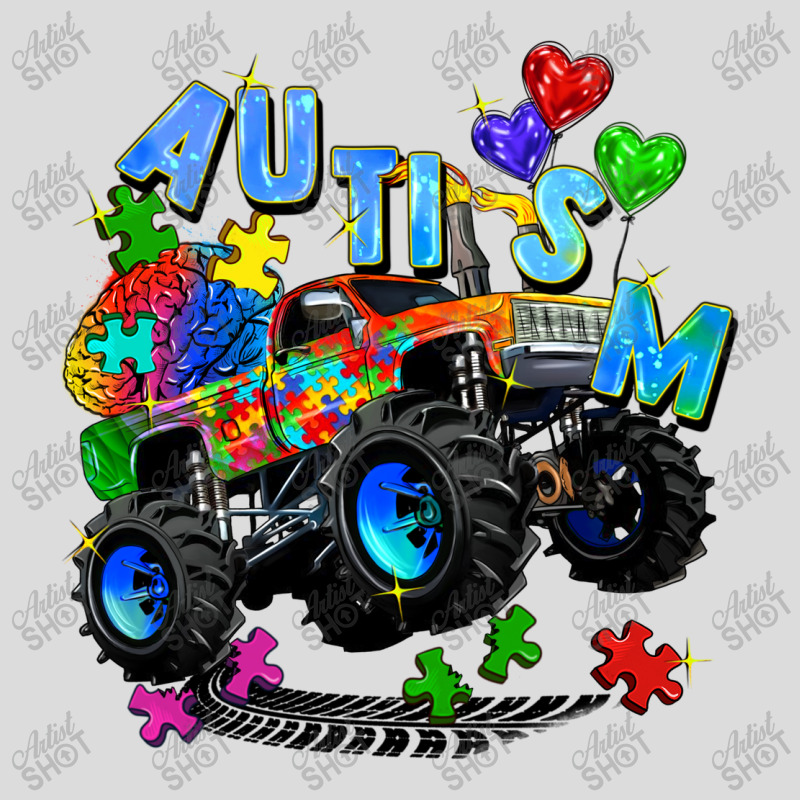 Monster Truck Autism Men's Polo Shirt | Artistshot