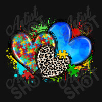 Autism Hearts Graphic T-shirt | Artistshot