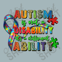 Autism Is Not A Disability Its A Different Ability Unisex Sherpa-lined Denim Jacket | Artistshot