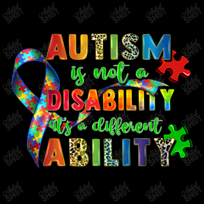 Autism Is Not A Disability Its A Different Ability V-neck Tee | Artistshot