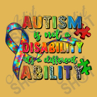 Autism Is Not A Disability Its A Different Ability Vintage Hoodie And Short Set | Artistshot