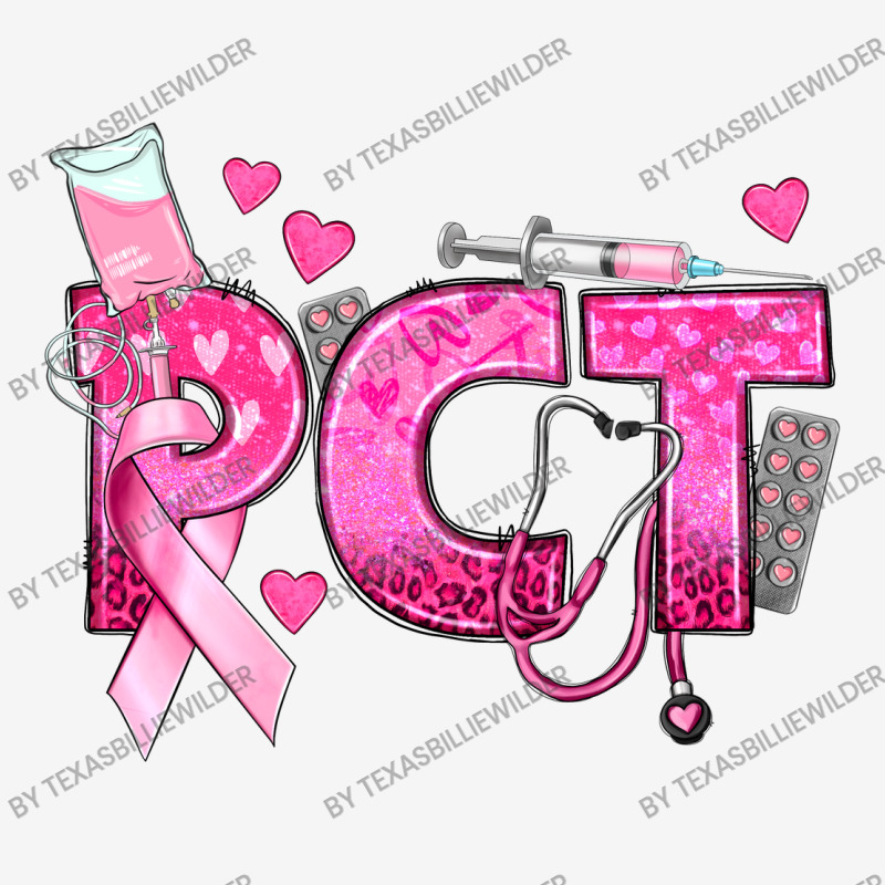 Breast Cancer Pct Patient Care Technician Crew Socks | Artistshot