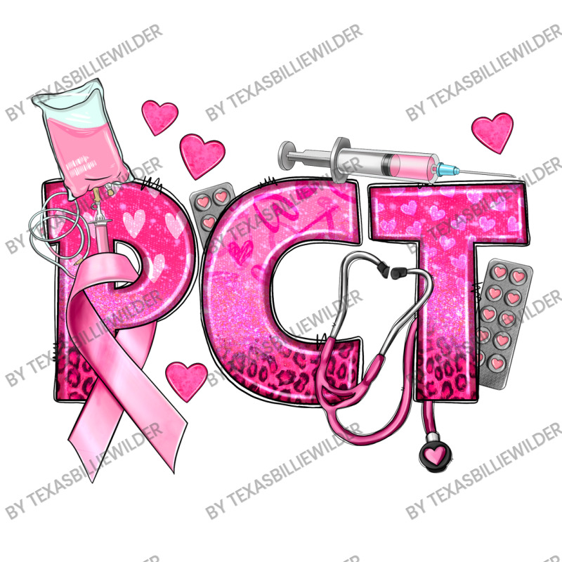 Breast Cancer Pct Patient Care Technician Cub Paper Bag - 8 X 4 1/2 X 10 1/4 | Artistshot