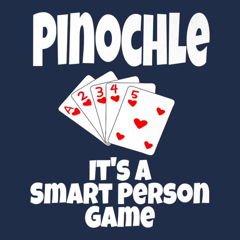 Funny Pinochle It's A Smart Person Game Card Game Playing Premium T Sh Baseball Cap by agueron | Artistshot