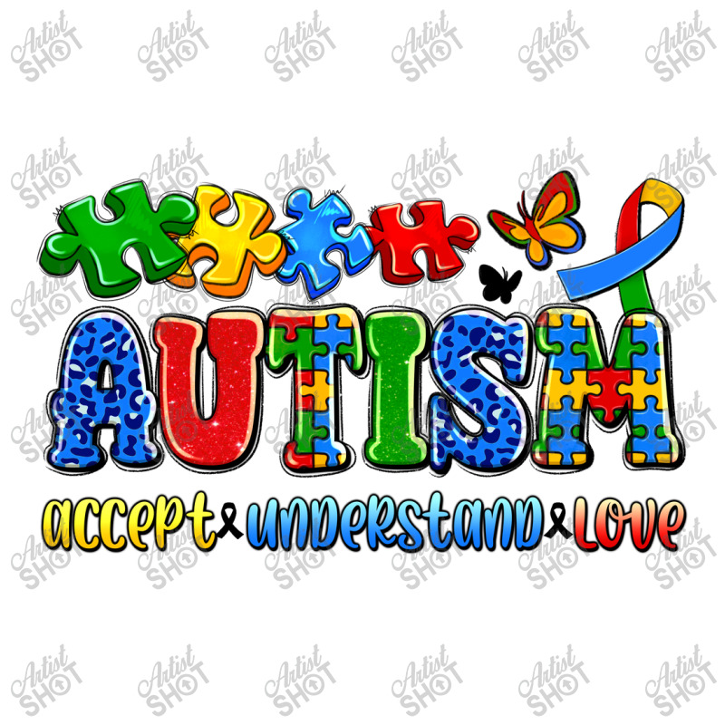 Autism Accept Understand Love Raglan Crop Top by Artiststas | Artistshot