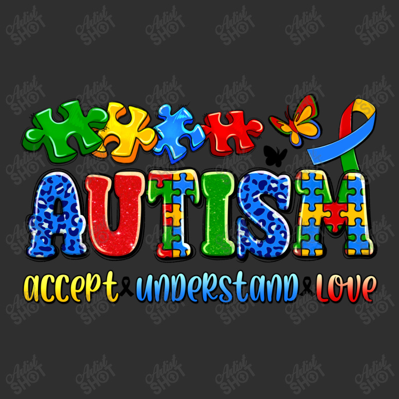 Autism Accept Understand Love Adjustable Cap - Leatherette Patch by Artiststas | Artistshot