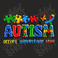 Autism Accept Understand Love Ladies Fitted T-shirt | Artistshot