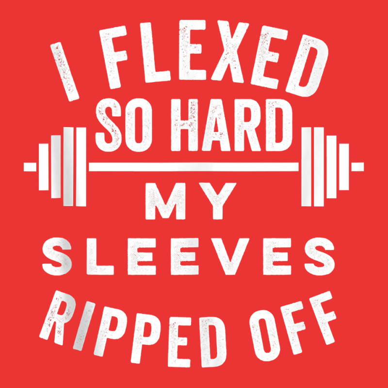 I Flexed So Hard My Sleeves Ripped Off   Funny Body Builder Tank Top Mesh Cap | Artistshot