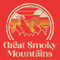 Great Smoky Mountains Tennessee Vintage Hiking Camp Retro T Shirt Mesh Cap | Artistshot