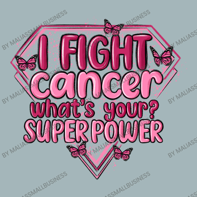 I Fight Cancer Whats Your Super Power Unisex Sherpa-lined Denim Jacket | Artistshot