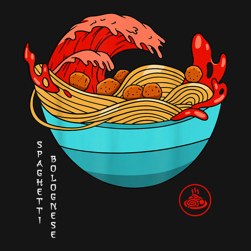 Spaghetti Bolognese   Italian Noodles   Japanese Ramen Style T Shirt Mesh cap by puawhla | Artistshot