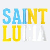 Saint Lucia Bold Color Block Zip Hoodie Trucker Cap | Artistshot