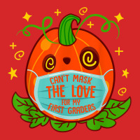 Can't Mask The Love For My 1st Grade Teacher Halloween Costu T Shirt Trucker Cap | Artistshot