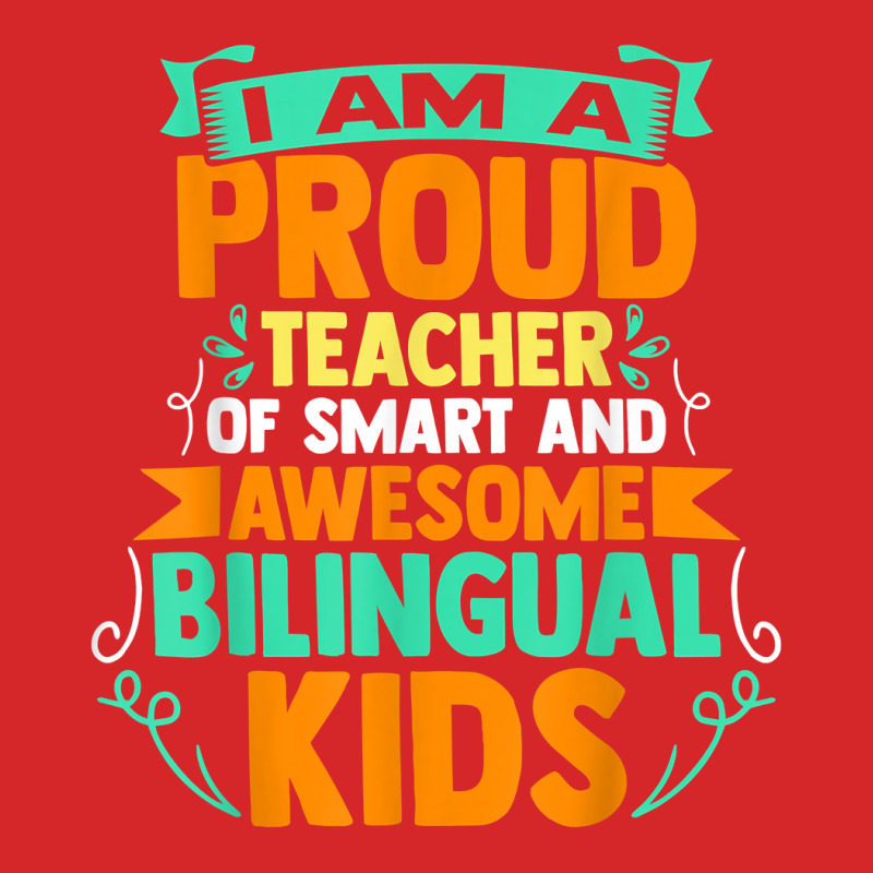 Proud School Teacher Bilingual Kids T Shirt Trucker Cap by roussoevjaapg6u | Artistshot