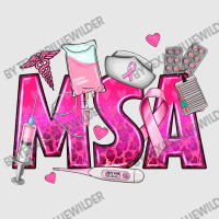 Breast Cancer Msa Medical Support Assistant Hoodie & Jogger Set | Artistshot