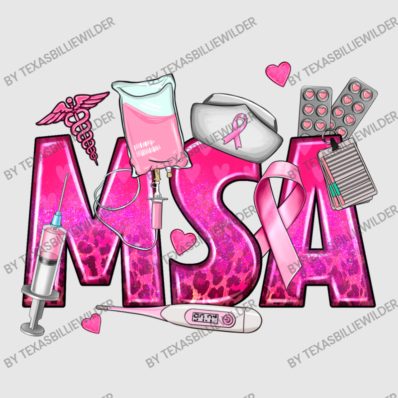 Breast Cancer Msa Medical Support Assistant Hoodie & Jogger Set | Artistshot