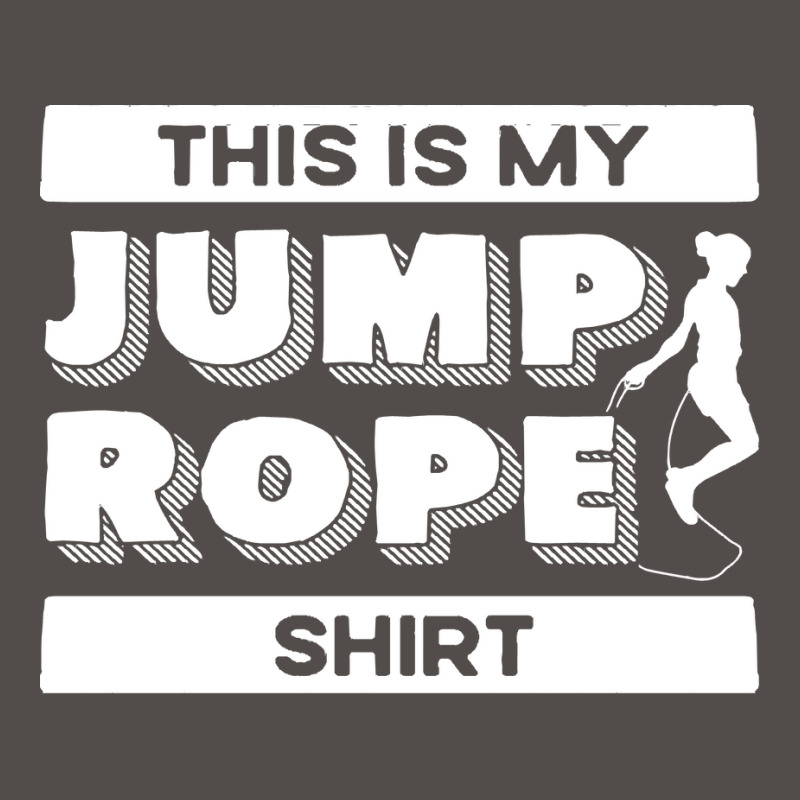 Rope T  Shirt Jump Rope Skipping Rope Jumping This Is My Jump Rope T Flat Bill Snapback Cap | Artistshot