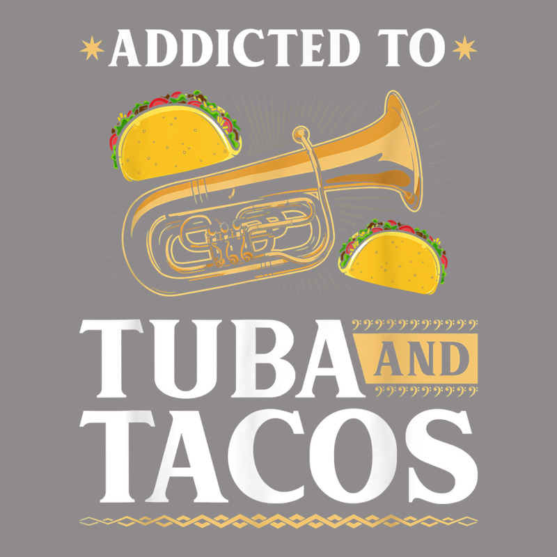 Tuba Instrument And Tacos, Funny Contrabass Tuba Player T Shirt Flat Bill Snapback Cap by cucciailleveretcq | Artistshot