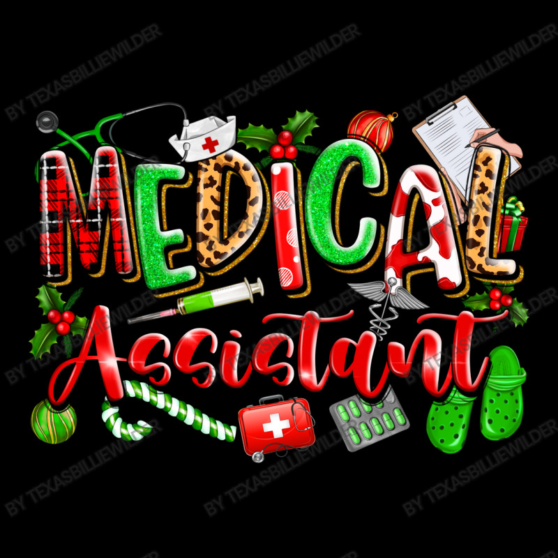 Christmas Medical Assistant Legging by texasbilliewilder | Artistshot