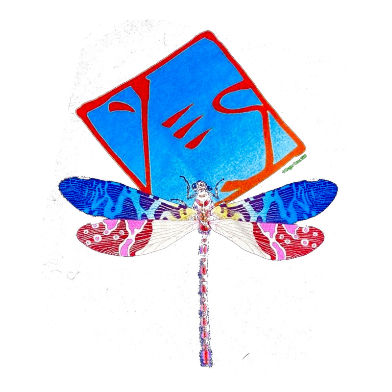 Yes Masterworks Dragonfly, Yes Masterworks Dragonfly Vintage, Yes Mast Debie Paper Bag - 10 X 5 X 13 | Artistshot