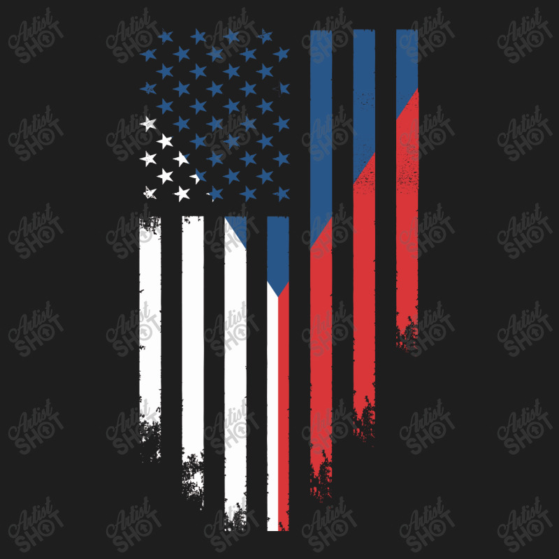 Česká Republika Us American Flag | Czech Republic Souvenir Classic T-shirt | Artistshot