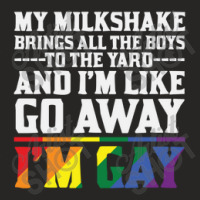 My Milkshake Brings All The Boys To The Yard Pride Gay Ladies Fitted T-shirt | Artistshot