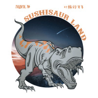 Sushisaur Land White Travel To Sushii Sour Land Double Wine Paper Bag - 6 1/2 X 3 1/2 X 12 3/8 | Artistshot