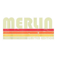 Merlin Gift Name Personalized Funny Retro Vintage Birthday Double Wine Paper Bag - 6 1/2 X 3 1/2 X 12 3/8 | Artistshot