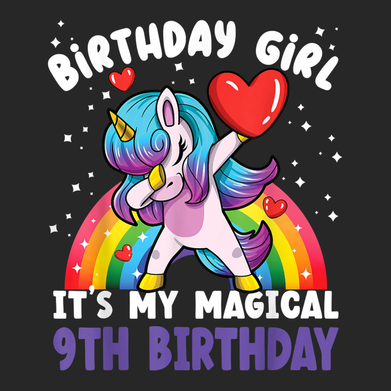 Birthday Girl It's My Magical 9th Birthday Bday Unicorn T Shirt Men's T-shirt Pajama Set by zakarimullin | Artistshot