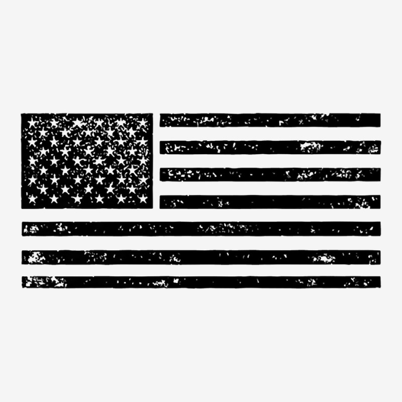 Black American Flag Vintage Distressed Effect Subtle Simple Premium T Toddler Hoodie by zakarimullin | Artistshot