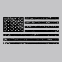 Black American Flag Vintage Distressed Effect Subtle Simple Premium T Baby Bodysuit | Artistshot