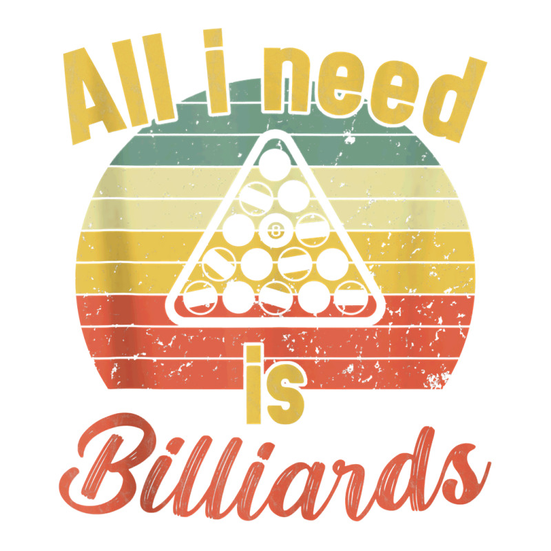 12.all I Need Is Billiards  Billiards Snooker Pool Tank Top Take Out Paper Bag - 14 X 10 X 15 1/2 | Artistshot