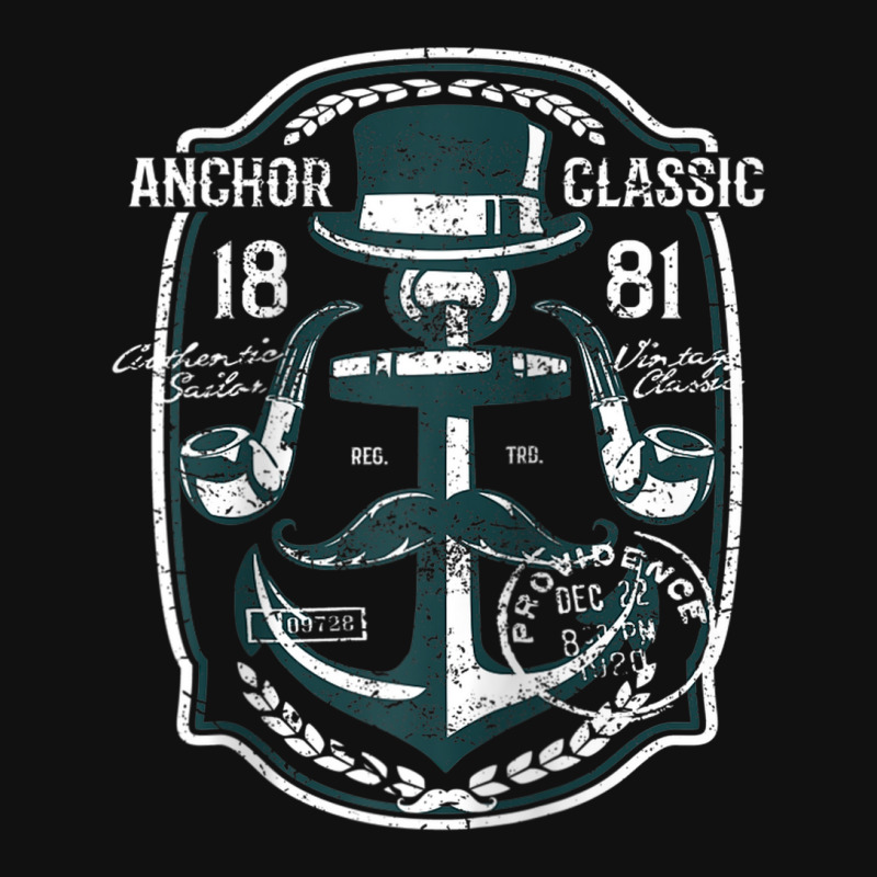 Vintage Anchor Fishing Boating Sailing Yacht Nautical Raglan Baseball Baby Beanies | Artistshot