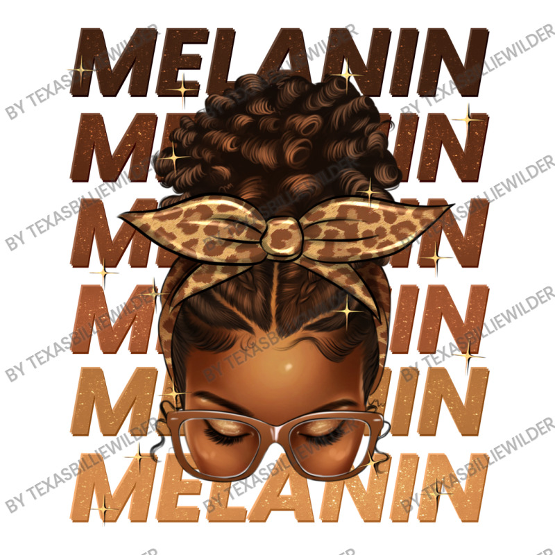 Melanin Afro Messy Bun Raglan Crop Top by texasbilliewilder | Artistshot