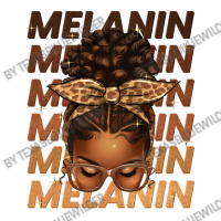 Melanin Afro Messy Bun Crop Top | Artistshot