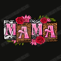 Mama With License Letters Mothers Day Scorecard Crop Tee | Artistshot