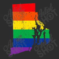 Rhode Island Rainbow Flag Map Gay Pride Lesbian Lgbt Baseball Cap | Artistshot