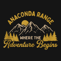 Where The Adventure Begins Anaconda Range Hiking Montana Tank Top Mesh Cap | Artistshot