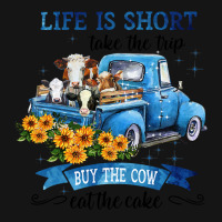 Cow Cattle Life Is Short With Cow Take The Trip 30 Heifer Mesh Cap | Artistshot