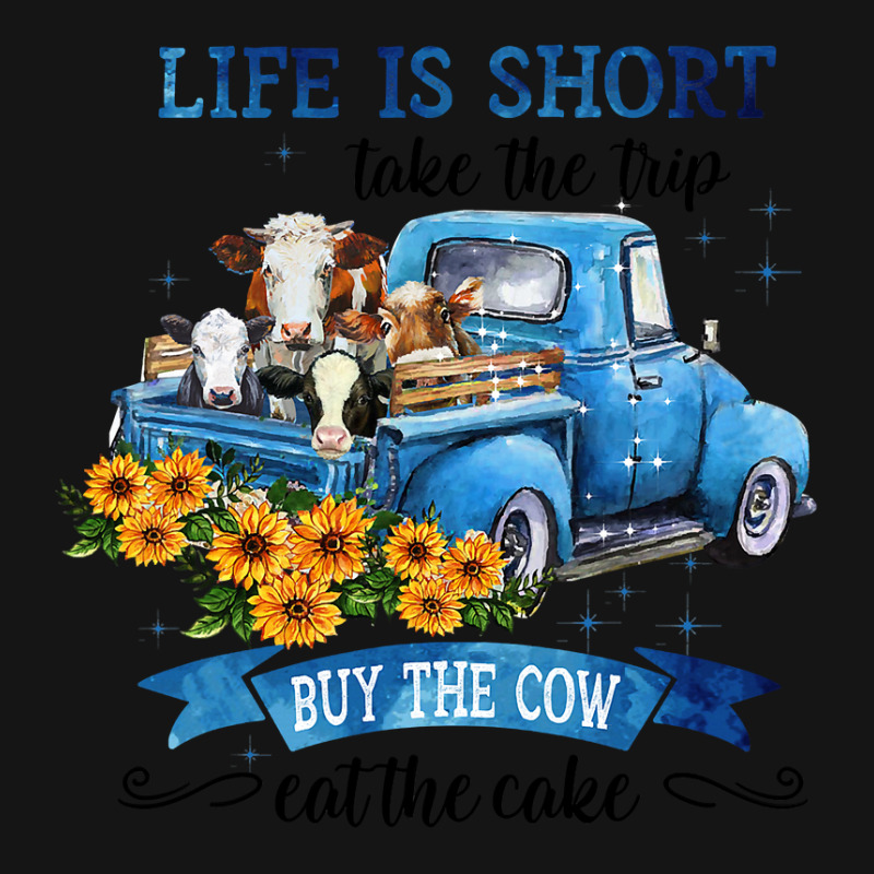 Cow Cattle Life Is Short With Cow Take The Trip 30 Heifer Mesh Cap | Artistshot