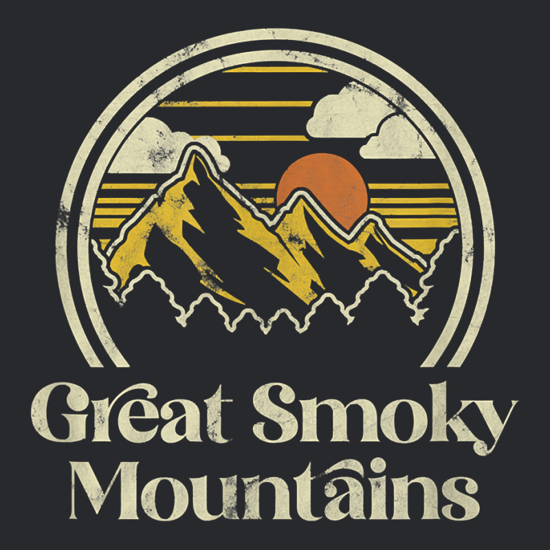 Great Smoky Mountains Tennessee Vintage Hiking Camp Retro T Shirt Trucker Cap by adrienskradski | Artistshot