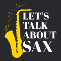 Saxophone Pun T  Shirt Let’s Talk About Sax Trucker Cap | Artistshot