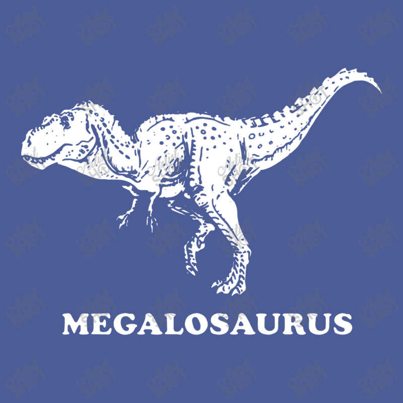 Megalosaurus Dinosaur Flat Bill Snapback Cap | Artistshot