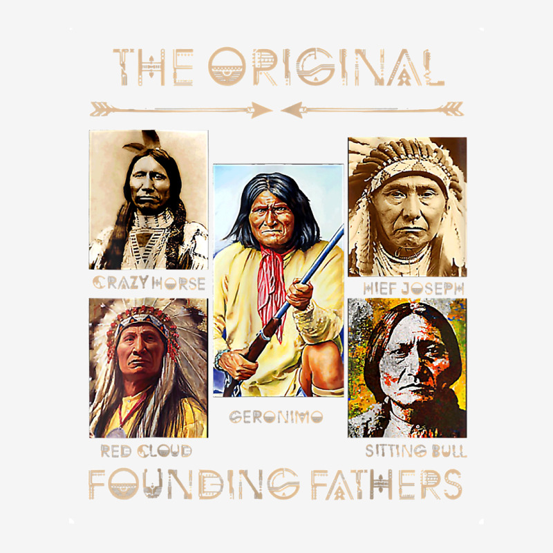 The Original Founding Fathers Native American T Shirt Flat Bill Snapback Cap | Artistshot