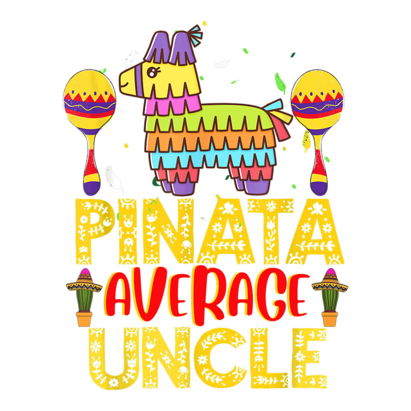 Funny Pinata Average Uncle Cinco De Mayo Fiesta Parents Kids T Shirt Cub Paper Bag - 8 X 4 1/2 X 10 1/4 | Artistshot